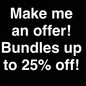 Make me an offer! No reasonable offers denied!